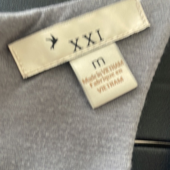 XXI gray tank dress - super soft - Picture 4 of 7